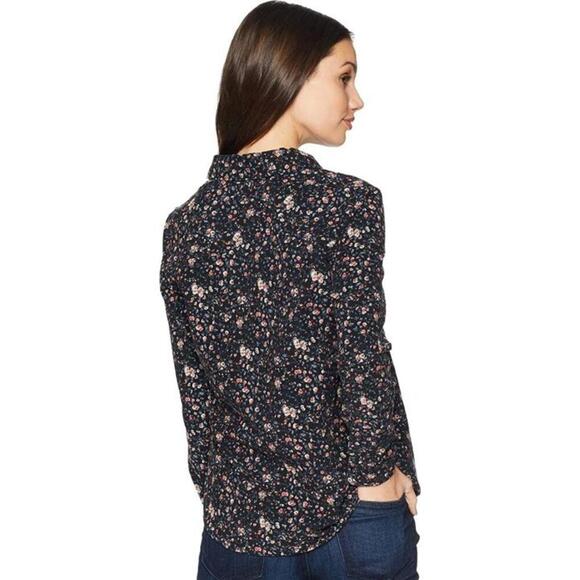 Sanctuary Womens Floral Print Work Wear Button-Down Top Size XS - Picture 3 of 3